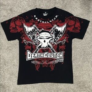Vintage 90s Brock Lesnar Death Clutch UFC Shirt